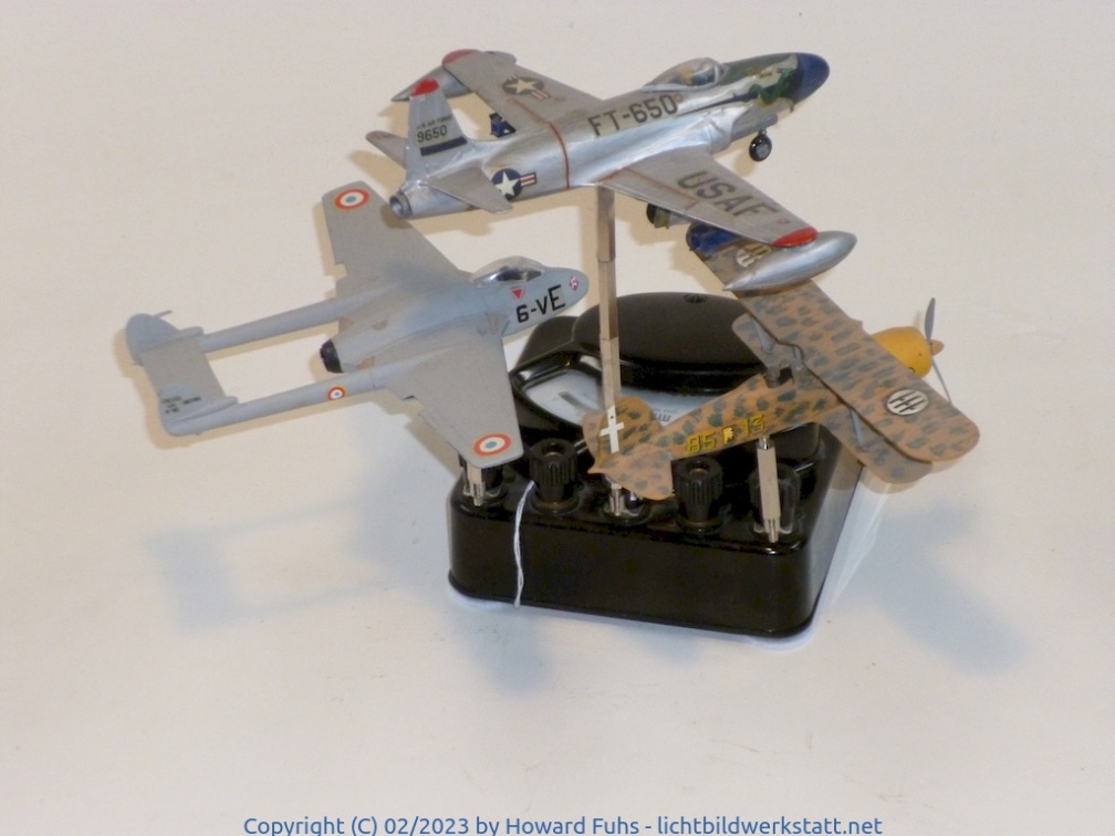 Airfix Lockheed F-80C Shooting Star & Heller De Havilland Vampire  & Fiat CR.42 Falco 1:72