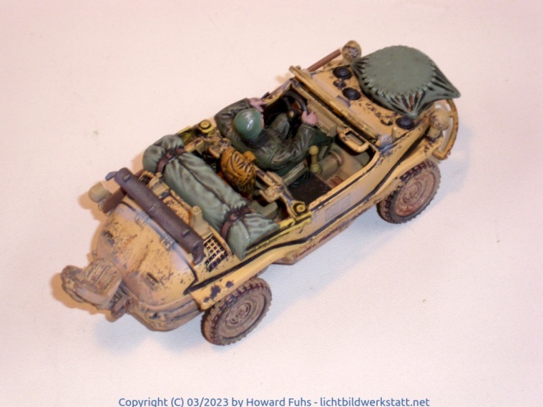 Schwimmwagen Typ 166 "Schwimmkübel" 716. Infantriedivision Nomandie 1944